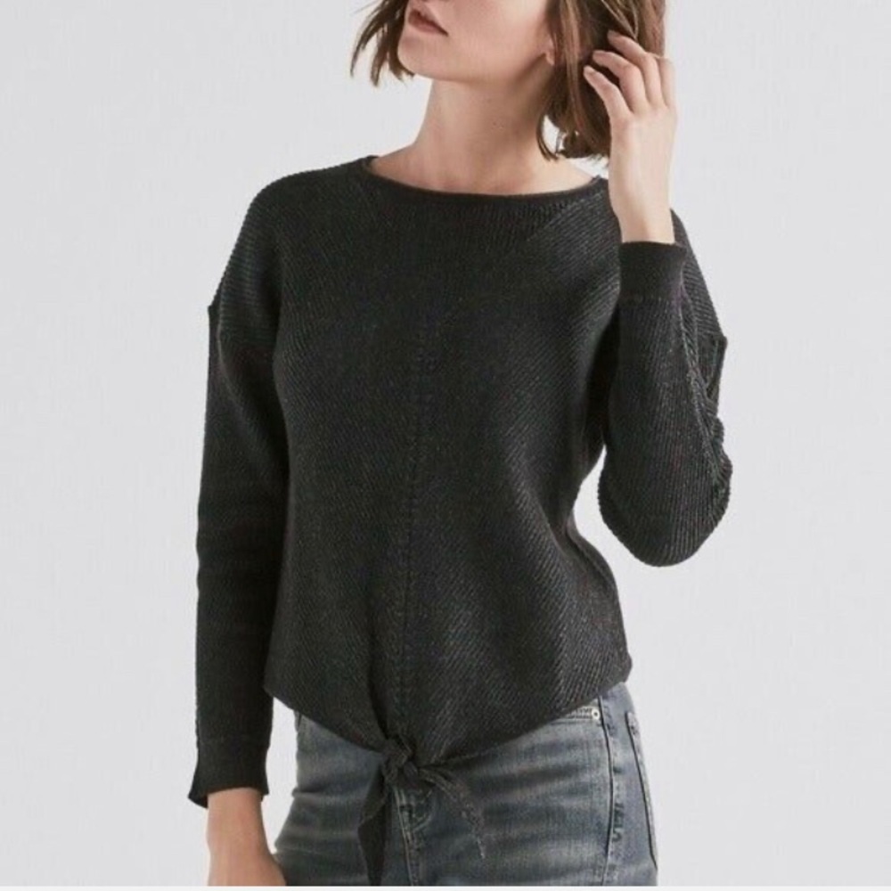 Lucky Brand charcoal sweater